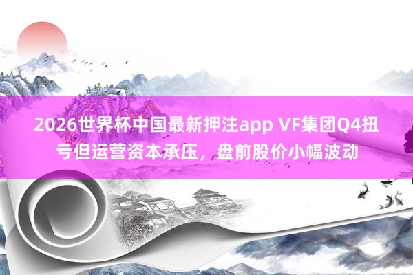 2026世界杯中国最新押注app VF集团Q4扭亏但运营资本承压，盘前股价小幅波动